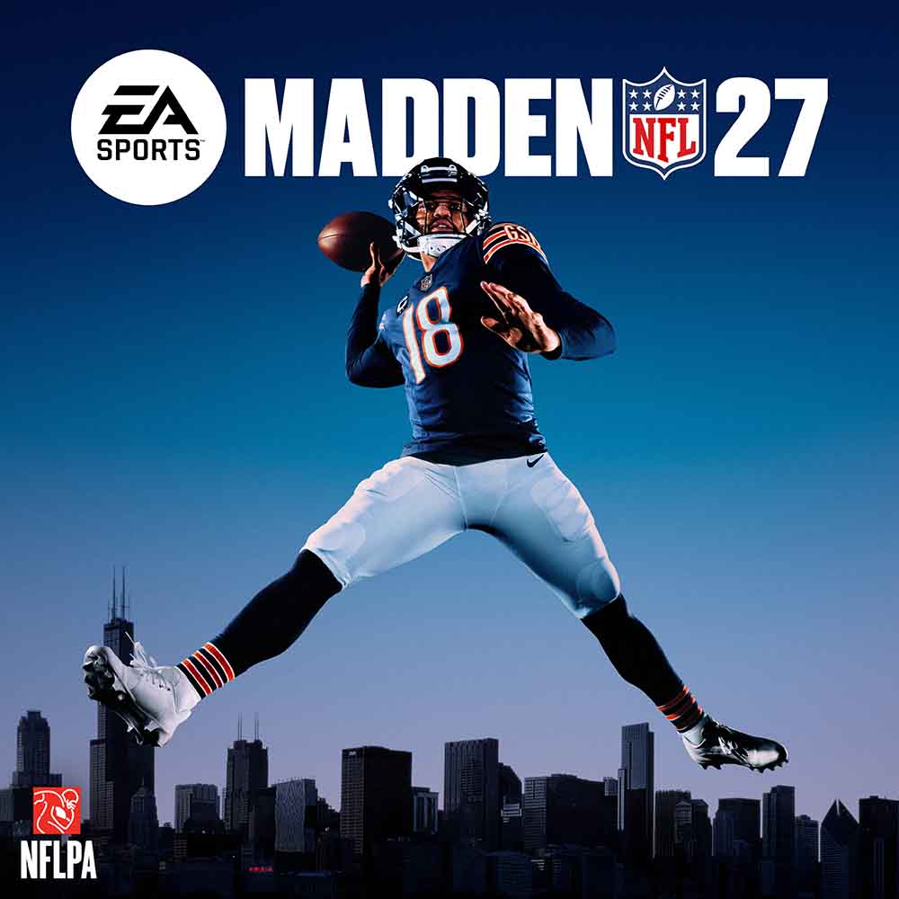 Foto de Caleb Williams, de los Osos de Chigago, será la estrella de portada de EA Madden 27