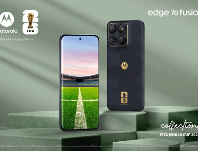 Foto de Movistar y Motorola lanzan en Perú el motorola edge 70 fusion FIFA World Cup 26 Collection