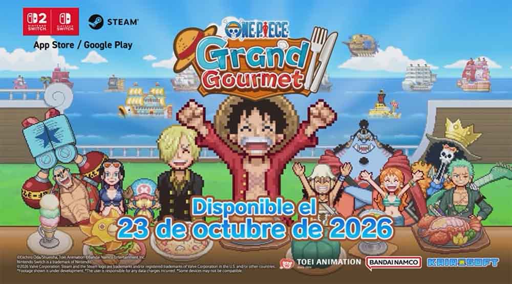 Foto de Nintendo Direct 2026: Bandai Namco presenta One Piece: Grand Gourmet