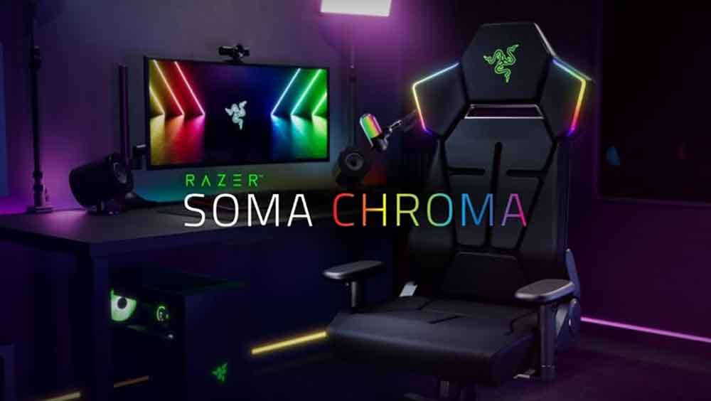 Foto de Pónganse cómodos que Razer presentó la nueva silla Soma Chroma