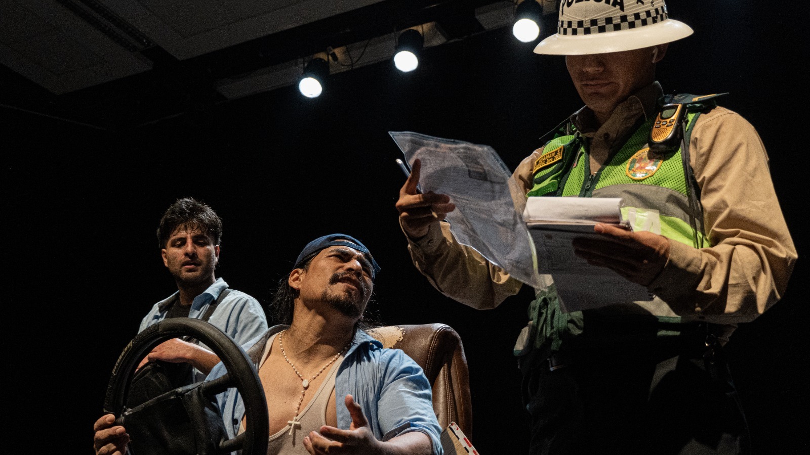 Foto de “Colisiones”, obra impulsada por UPC Cultural, vuelve a escena con una temporada especial en el teatro de la Alianza Francesa de Lima