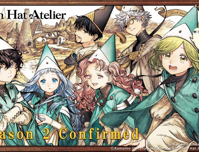 Fotos de Crunchyroll confirma la segunda temporada del anime Witch Hat Atelier
