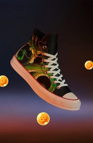 Foto de Primer vistazo a las zapatillas y ropa de la colaboración de Converse x Dragon Ball Z