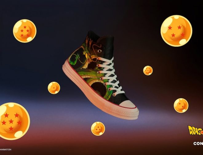 Fotos de Primer vistazo a las zapatillas y ropa de la colaboración de Converse x Dragon Ball Z