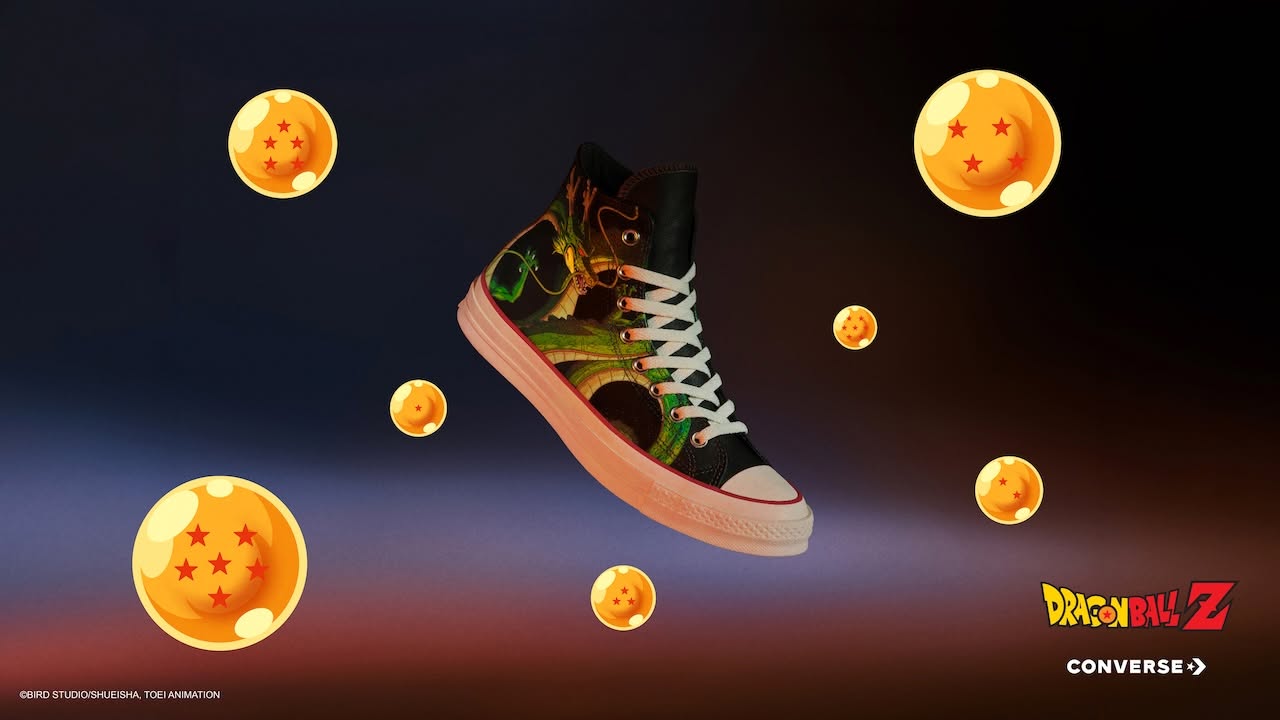 Foto de Primer vistazo a las zapatillas y ropa de la colaboración de Converse x Dragon Ball Z