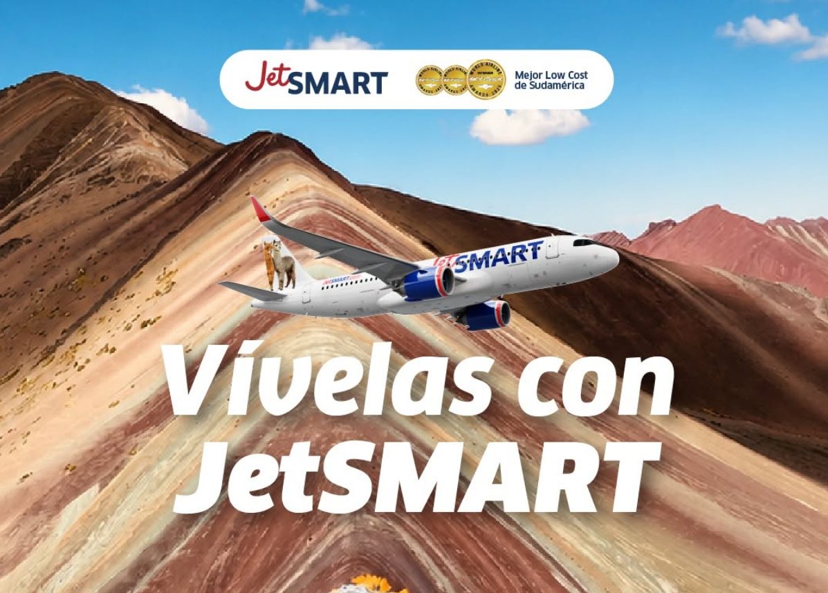 Foto de JETSMART pone en oferta varios destinos nacionales e internacionales durante su cyber week