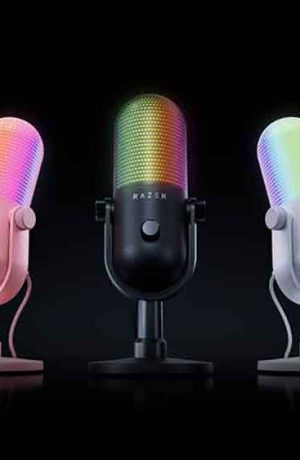Foto de Razer presenta el micrófono Seiren V3 Chroma con DSP de 32 bits y procesamiento con IA
