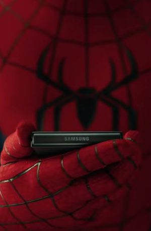 Foto de Samsung da un anticipo de sus nuevos plegables con un avance de Spider-Man Brand New Day