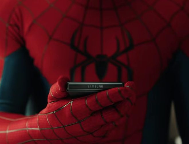 Fotos de Samsung da un anticipo de sus nuevos plegables con un avance de Spider-Man Brand New Day