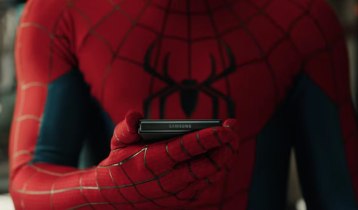 Foto de Samsung da un anticipo de sus nuevos plegables con un avance de Spider-Man Brand New Day