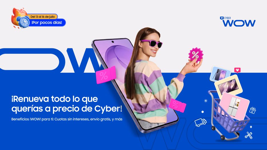 Foto de Cyber Wow 2026: Samsung presenta descuentos de hasta 45% para renovar tus dispositivos y transformar tu hogar