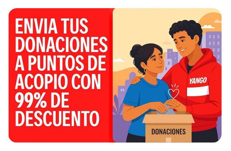 Foto de Yango ofrece envíos con 99% de descuento para facilitar el envío de ayuda humanitaria a las familias afectadas por los terremotos en Venezuela