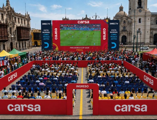 Foto de Más de 5,000 peruanos vivirán la final del Mundial en pantallas gigantes instaladas en seis ciudades