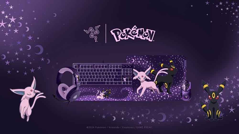 Foto de Razer anuncia la colección Espeon & Umbreon, inspirada en dos icónicos Pokémon