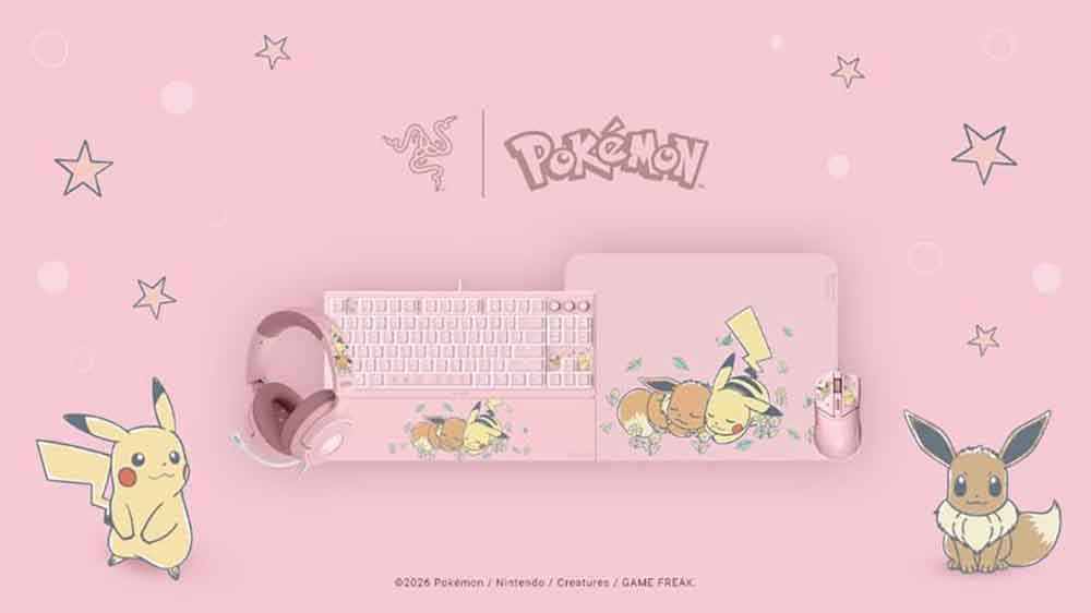 Foto de Razer anuncia colección de periféricos inspirada en Pikachu e Eevee