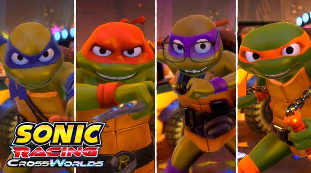 Foto de Ya llegó el DLC de las Tortugas Ninja a Sonic Racing: CrossWorlds