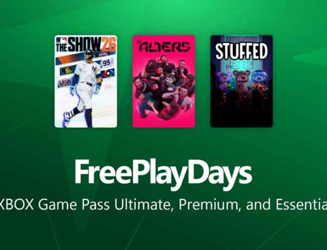 Fotos de Xbox ofrece MLB The Show 26, The Alters y Stuffed gratis para este fin de semana