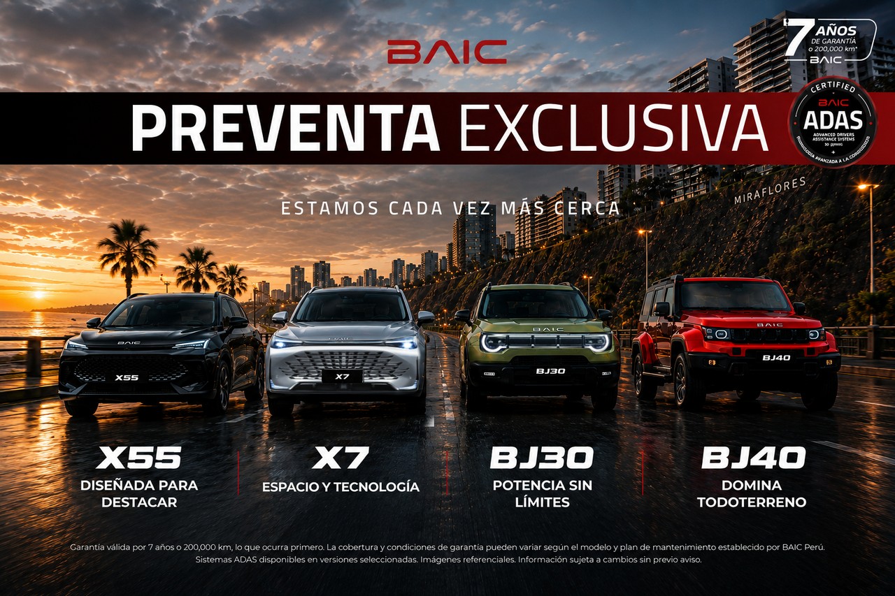 Foto de BAIC inicia su fase de preventa en Perú abriendo las puertas a una nueva generación de vehículos