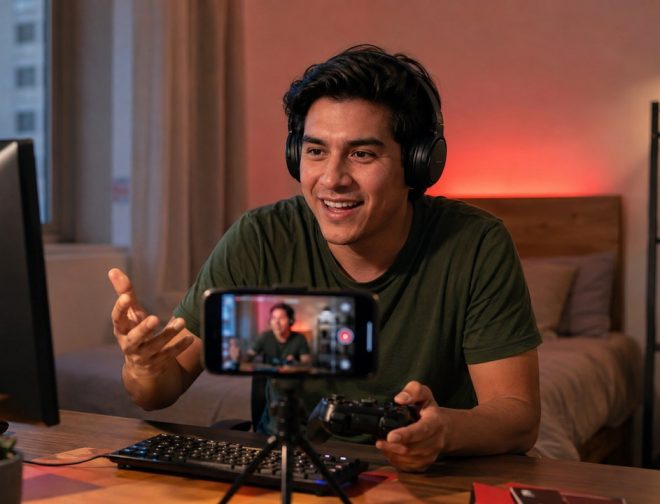 Fotos de Día del Gamer: Tres formas de convertir tu afición por los videojuegos en contenido