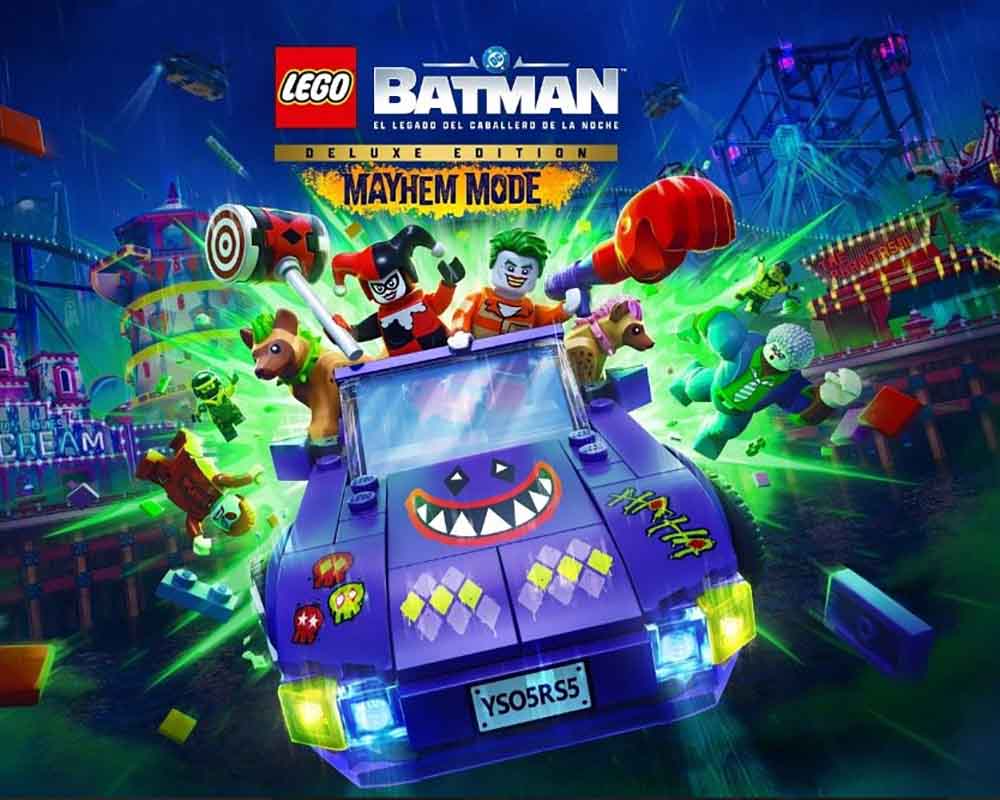 Foto de La locura del DLC Mayhem Mode con el Joker y Harley Quinn de LEGO Batman: Legacy of the Dark Knight se deja ver en tráiler