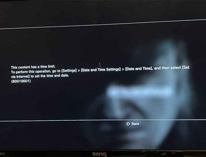 Foto de Usuario de PlayStation prendió su consola para jugar Metal Gear Solid 4, pero su cuenta fue borrada por inactividad