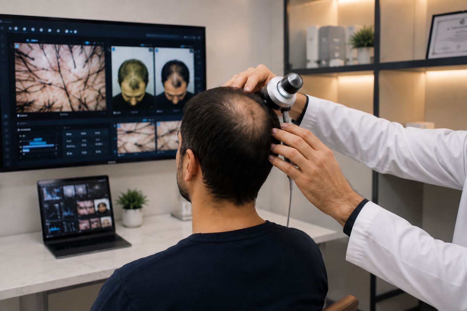 Foto de La inteligencia artificial transforma el diagnóstico y tratamiento contra la calvicie