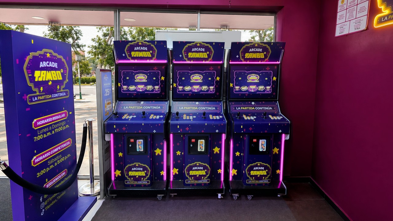Foto de ¿Extrañas los arcades? Tambo revive clásicos videojuegos en sus tiendas por el mes gamer
