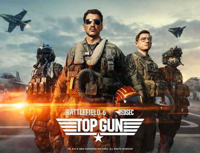 Foto de Electronic Arts nos revela un análisis a fondo de Battlefield 6 X Top Gun