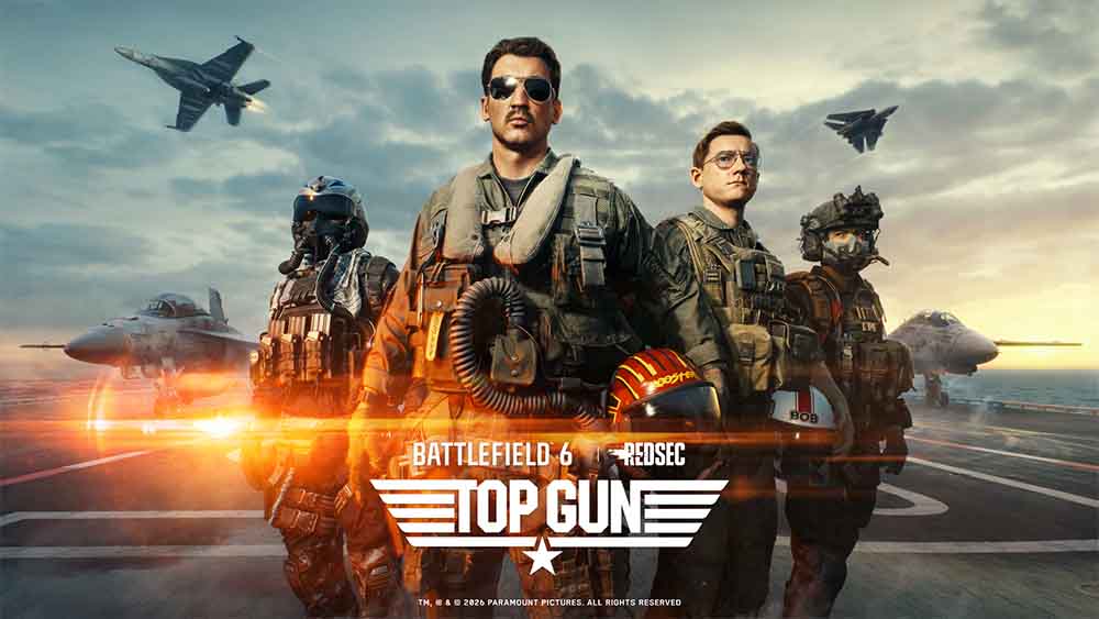 Foto de Electronic Arts nos revela un análisis a fondo de Battlefield 6 X Top Gun