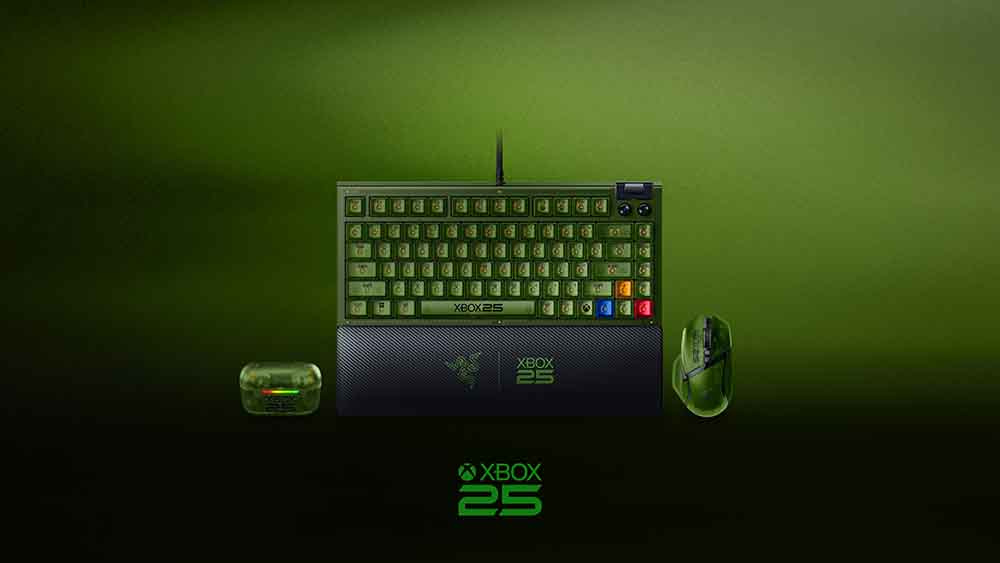 Foto de Gamescom 2026: Razer celebra 25 años de Xbox con una colección especial de periféricos
