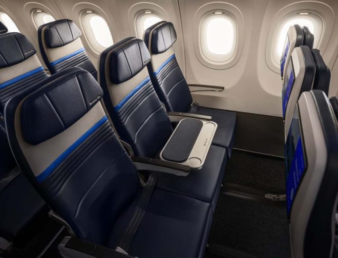 Foto de United estrena nuevos asientos Economy Plus con más espacio en el Airbus A321XLR
