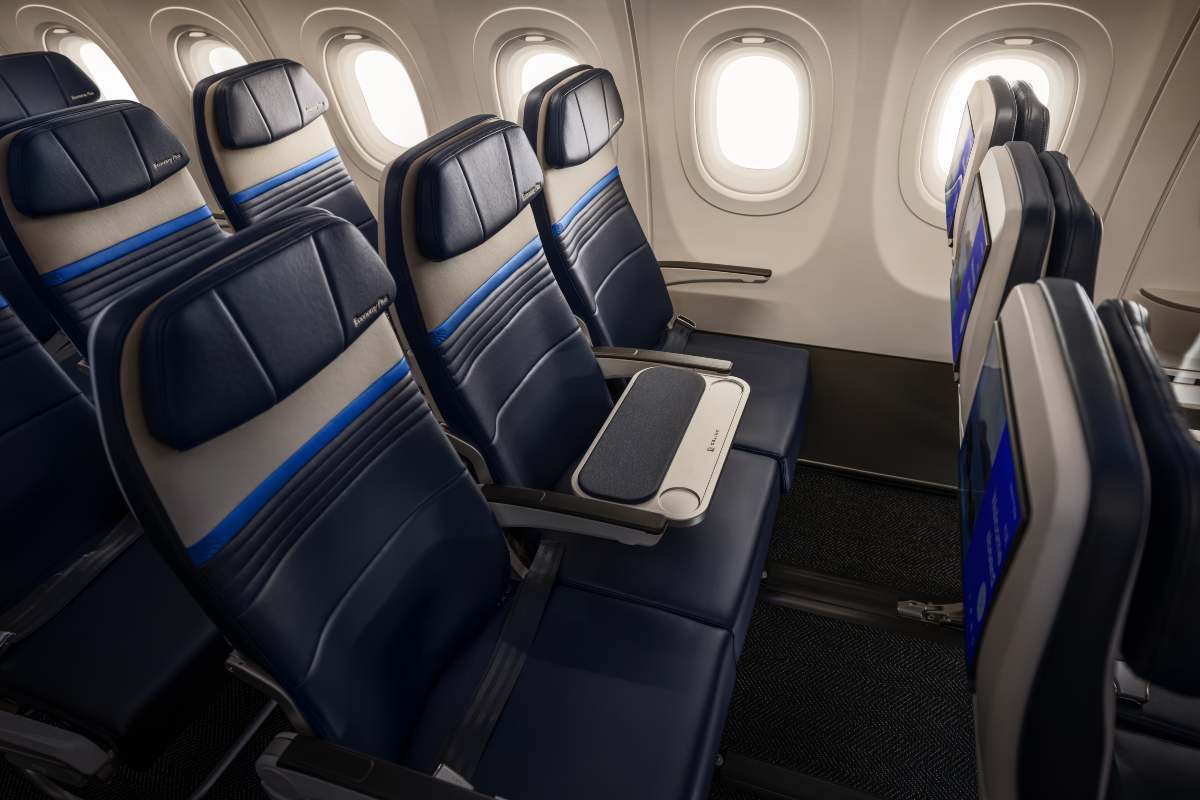 Foto de United estrena nuevos asientos Economy Plus con más espacio en el Airbus A321XLR