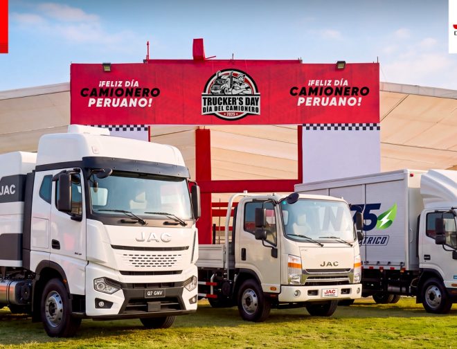 Foto de JAC camiones mostrará la potencia y versatilidad de su portafolio con el Q7 GNV y el D300 en el Truckers Day 2026
