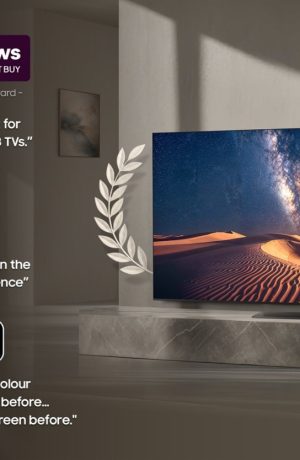 Foto de La línea de TVs y audio 2026 de Samsung recibe reconocimiento por su calidad de imagen, sonido y experiencia gaming