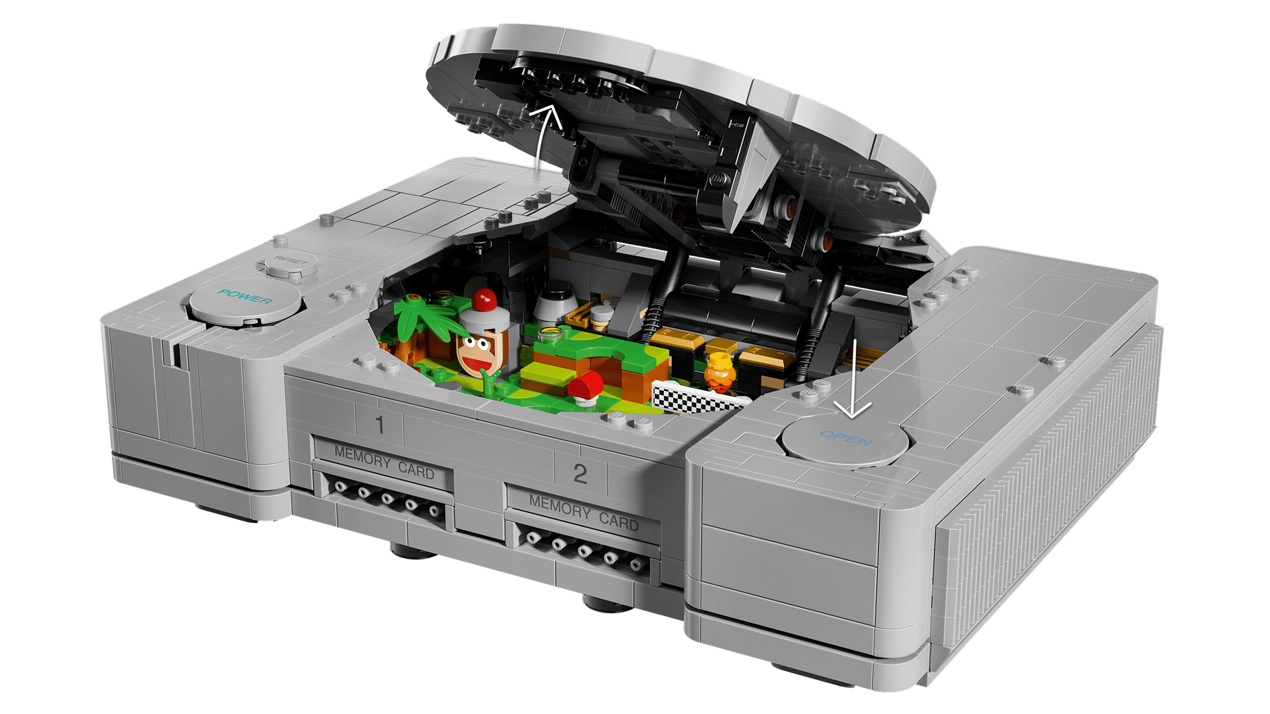 Foto de Vistazo a la LEGO PlayStation, un increíble nuevo set que llega hasta con un control