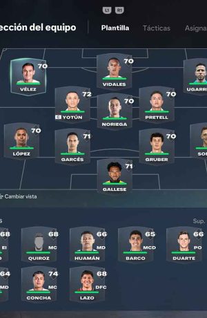 Foto de Mira el once de Perú en EA Sports FC 27