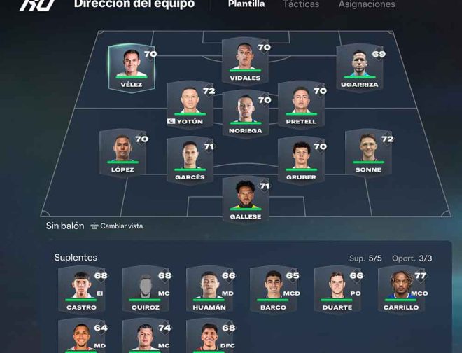 Foto de Mira el once de Perú en EA Sports FC 27