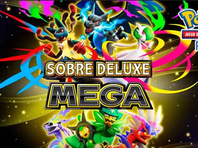 Foto de Deluxe Pack: Mega, el nuevo sobre de mejora especial de JCC Pokémon Pocket llega con Pokémon ex garantizado