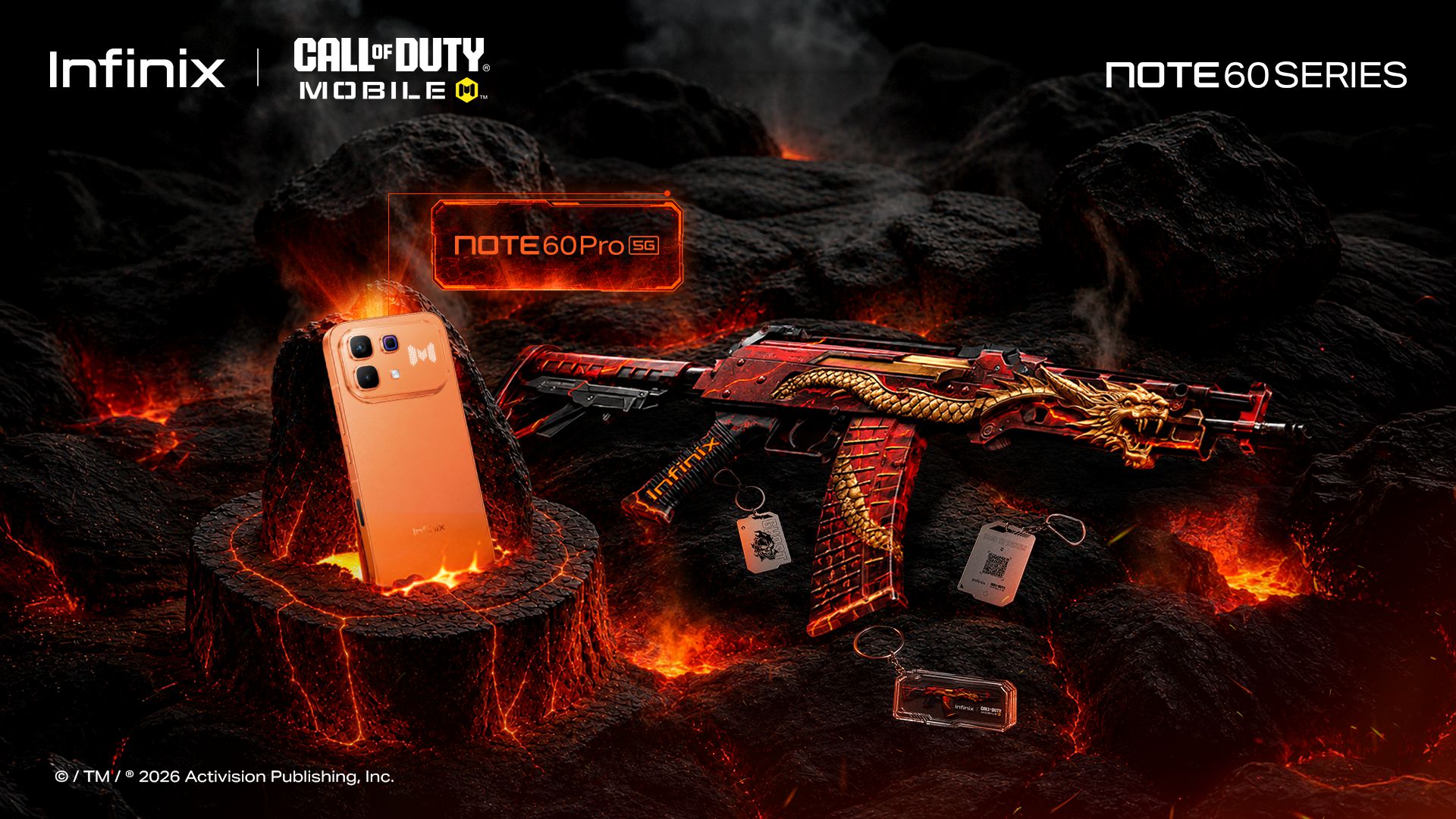 Foto de Infinix revela el arma que la comunidad diseñó para Call of Duty: Mobile