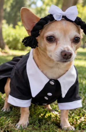 Foto de Halloween convierte disfraces de mascotas en negocio