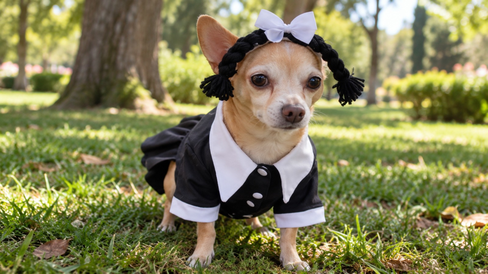 Foto de Halloween convierte disfraces de mascotas en negocio