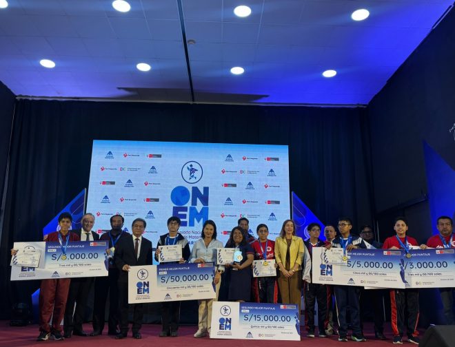 Foto de Olimpiada Nacional Escolar de Matemática Aceros Arequipa 2026 reconoce a los mejores talentos del país