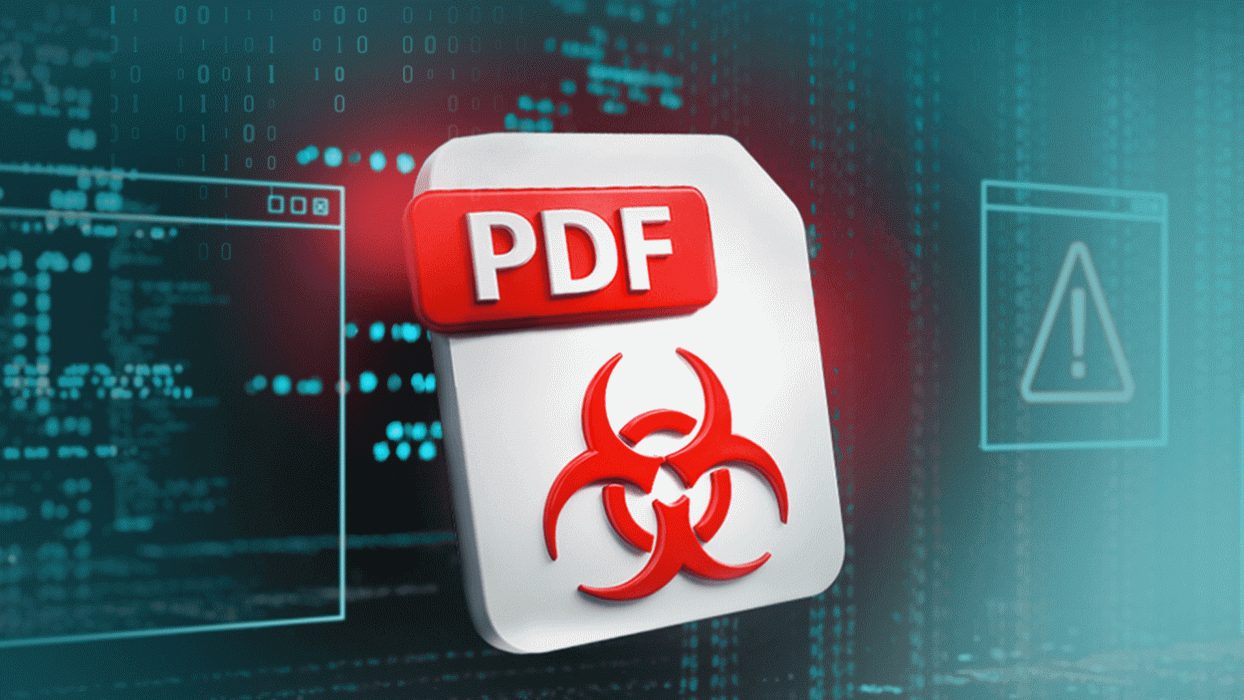 Foto de PDF malicioso: uno de los principales formatos utilizados en amenazas por correo electrónico en América Latina