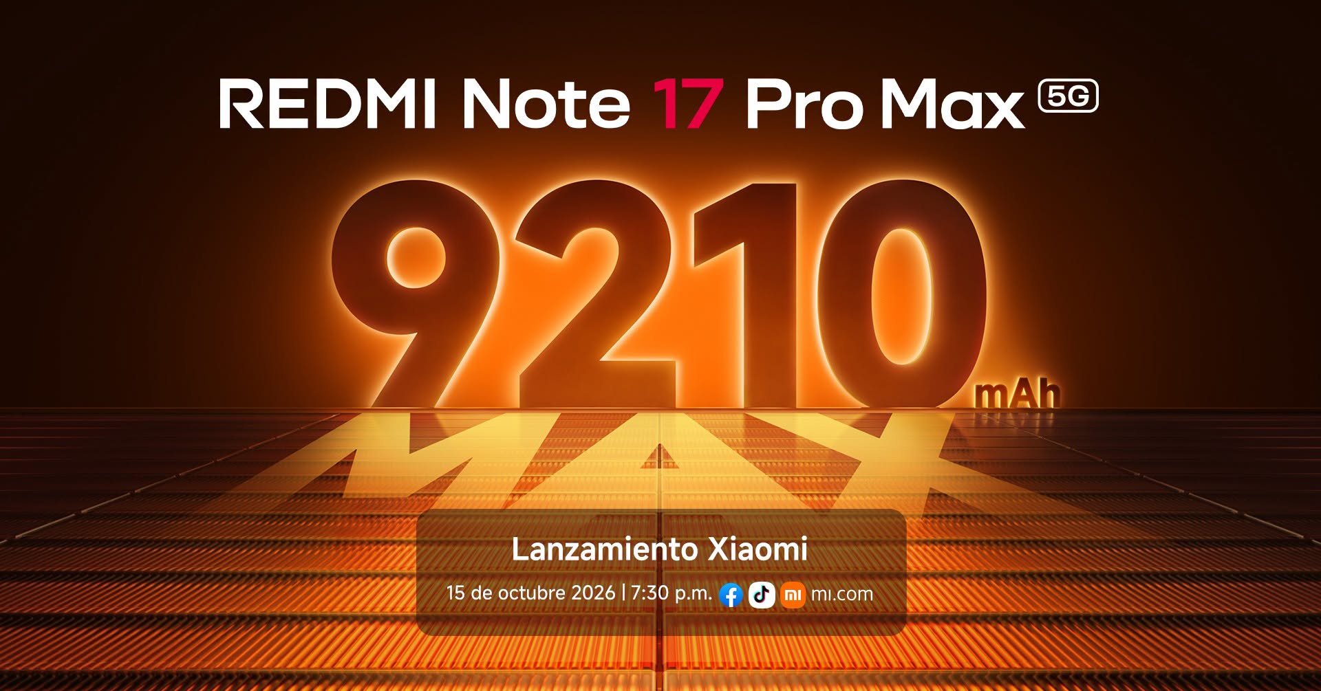Foto de Xiaomi transmitirá en vivo el lanzamiento de la Serie REDMI Note 17 en Perú