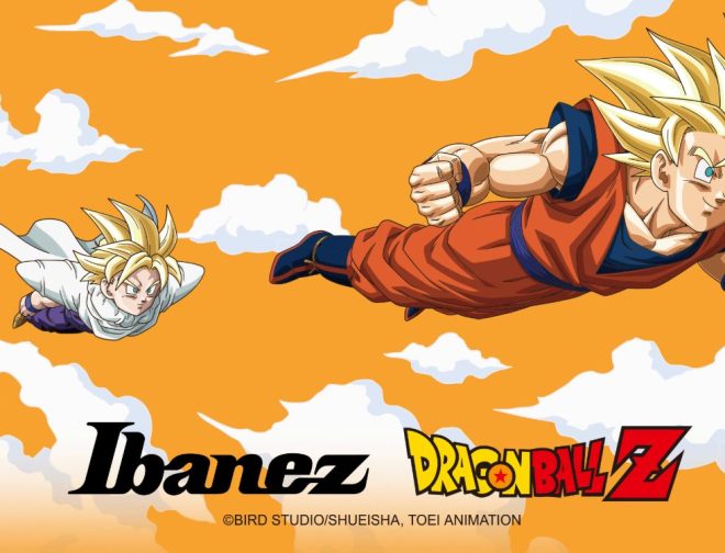 Fotos de Ibanez presenta una increíble colección oficial en colaboración con Dragon Ball Z