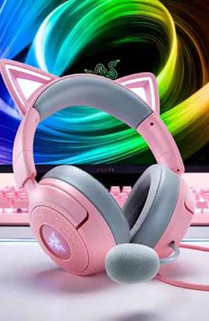Foto de Razer presenta los audífonos con cable Kraken Kitty V3
