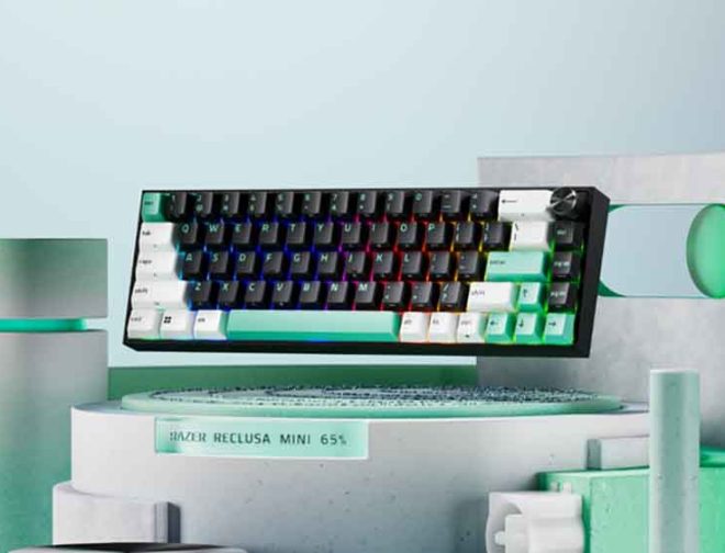 Fotos de Razer presenta el teclado gamer magnético inalámbrico Reclusa Mini 65%
