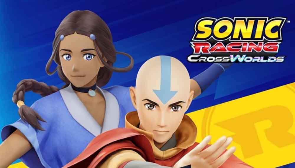 Foto de Aang y Katara de Avatar Legends ya tienen fecha de llegada a Sonic Racing: CrossWorlds