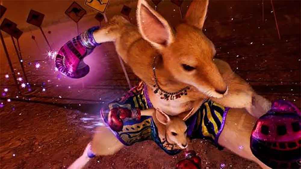 Foto de Roger Jr. se prepara para Tekken 8